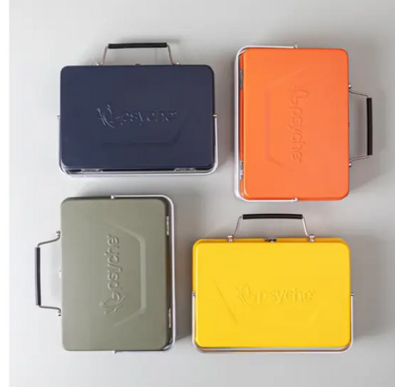 [psyche] Folder Grill SK-01 (khaki, navy, orange, yellow)