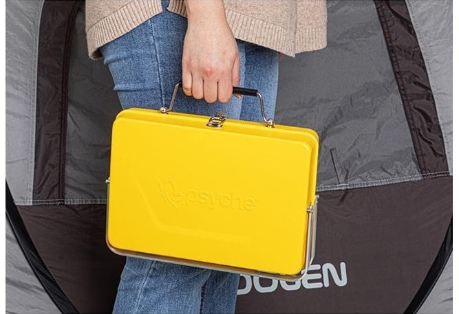 [psyche] Folder Grill SK-01 (khaki, navy, orange, yellow)