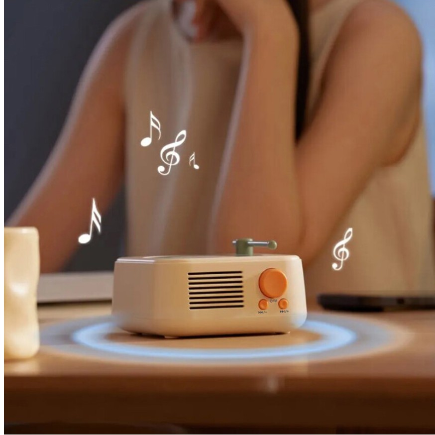 [HURIZ] Turntable Bluetooth Speaker