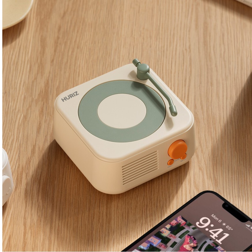 [HURIZ] Turntable Bluetooth Speaker