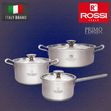 [Rossi] Primo IH Stainless Steel Pot 3- piece Set