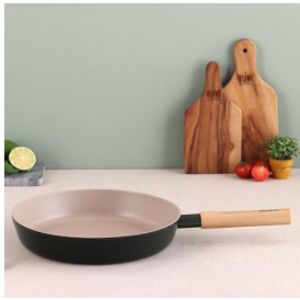 [Kitchen Flower] Cookin IH Induction Limewood Fry Pan 28cm