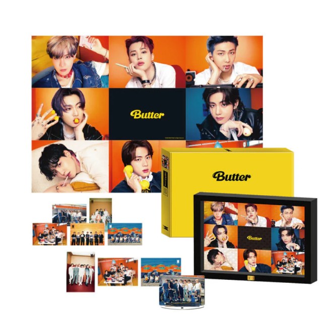 BTS Butter Jigsaw Puzzle & Frame Set