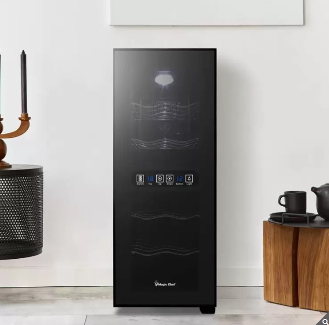 [Magic Chef] Wine Cellar 12 Bottle Wine Refrigerator