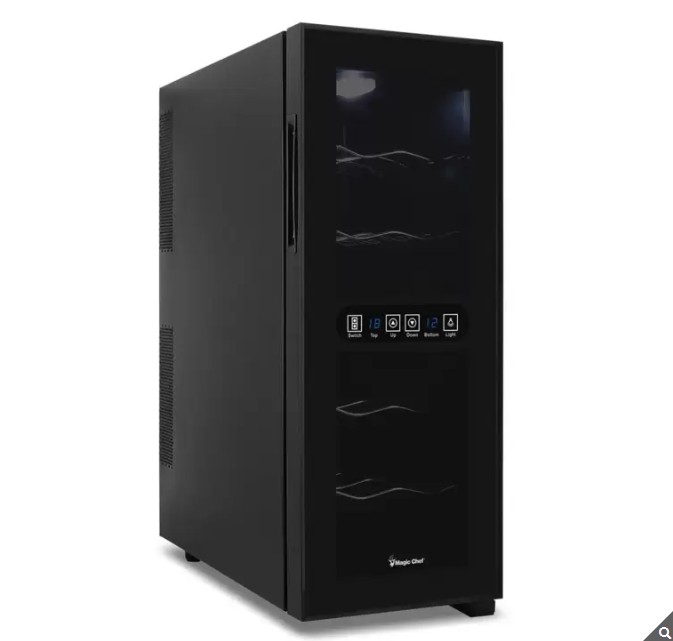 [Magic Chef] Wine Cellar 12 Bottle Wine Refrigerator