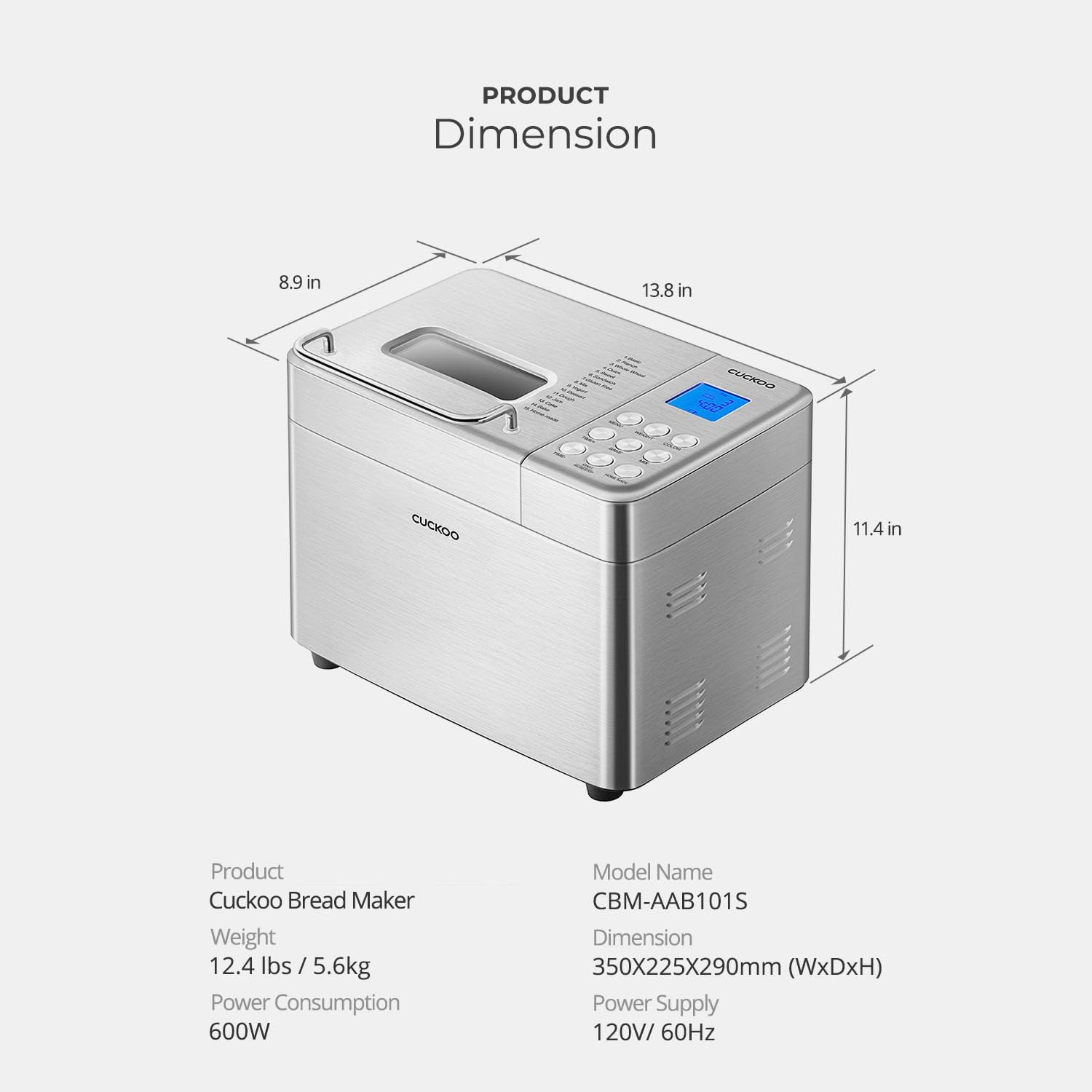 [CUCKOO] Baker Bread Maker
