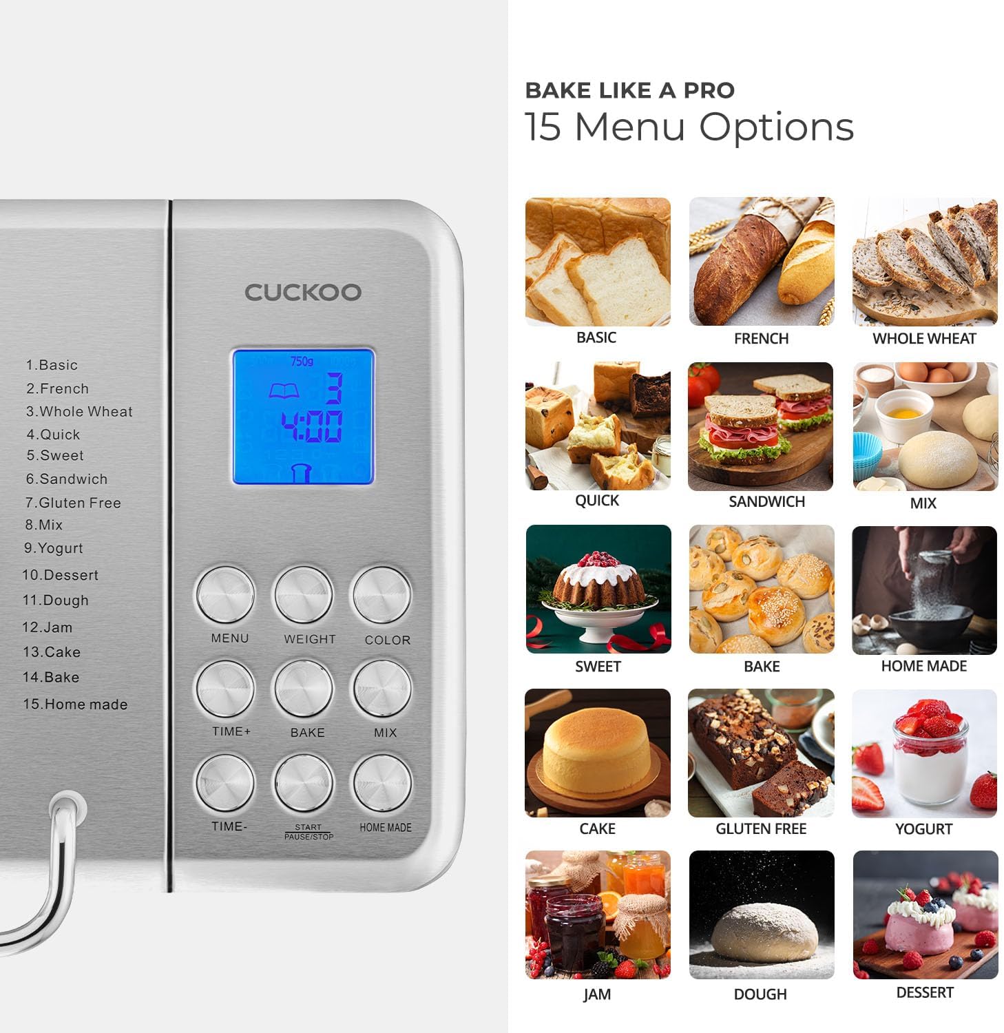 [CUCKOO] Baker Bread Maker