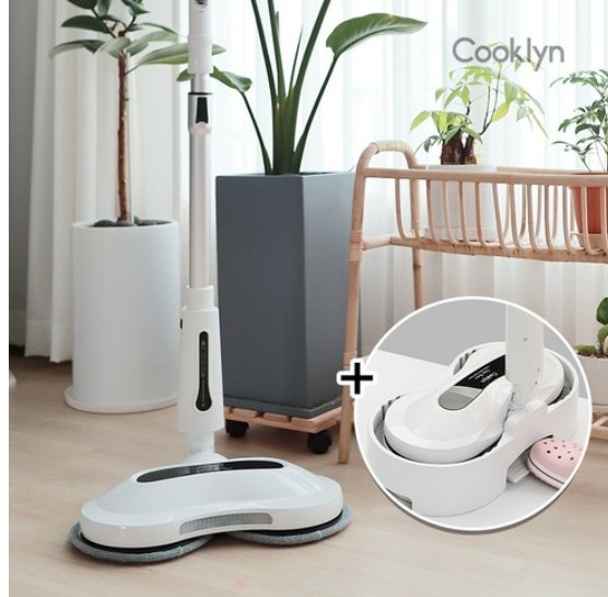 [COOKLYN] Swing Motion Cordless Mop Vacuum Cleaner
