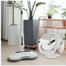 [COOKLYN] Swing Motion Cordless Mop Vacuum Cleaner