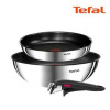 [Tefal] Stainless steel edition stir-fry pan set of 3