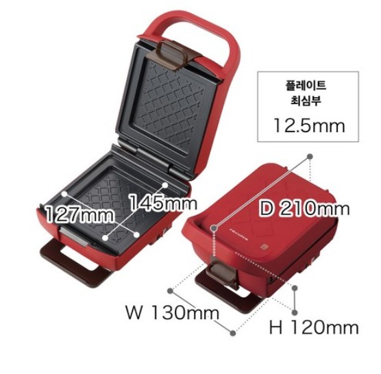 [recolte] Sandwich Maker Plaid