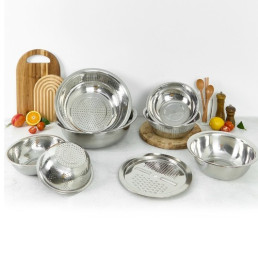 [JANIE] Allsten Mixing Bowl 8-piece set