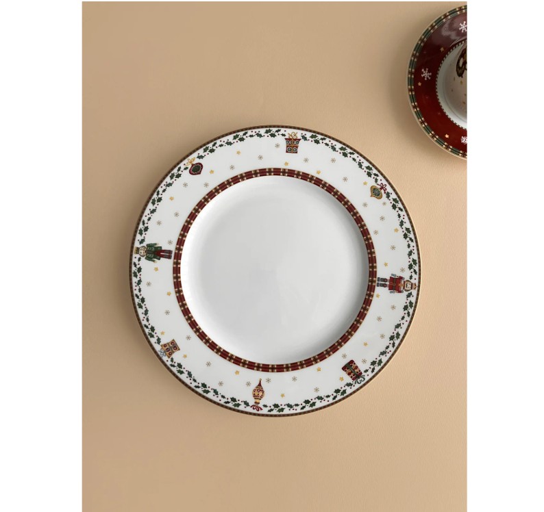 [Hankook Chinaware] Christmas Nutcracker 10 Plates 1p