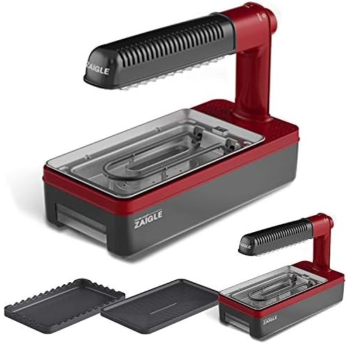 [ZAIGLE] Party Red Home Mini Electric Grill