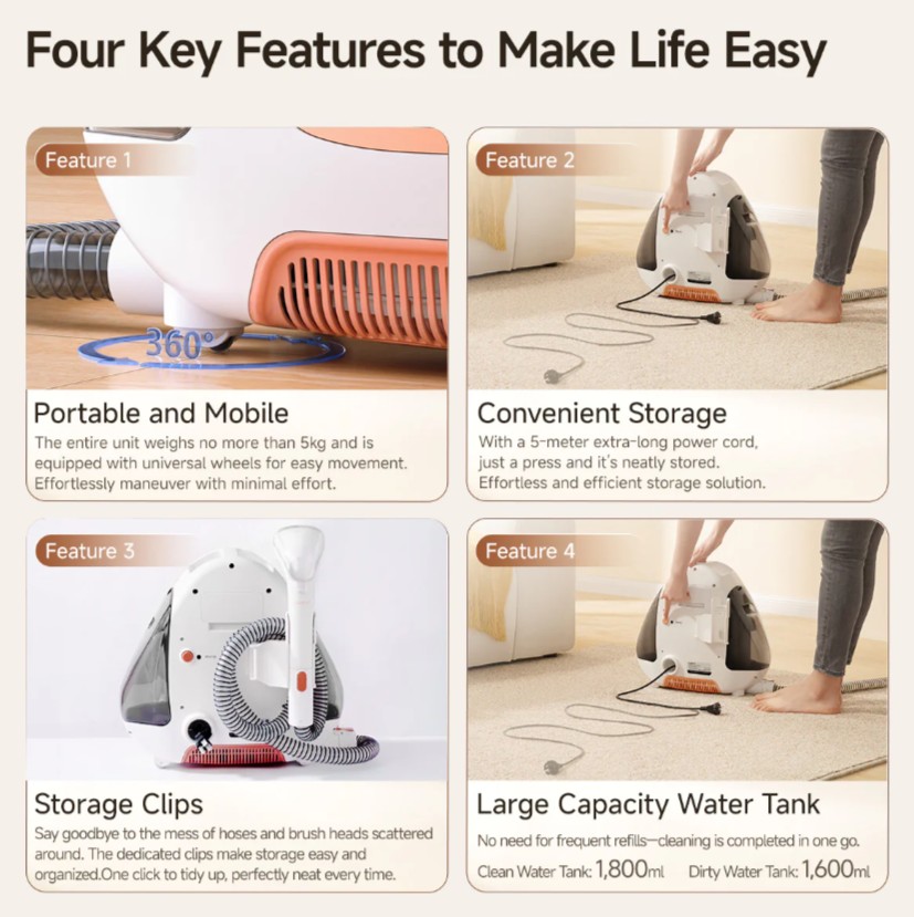 [Uwant] Purejet Wet Vacuum Cleaner