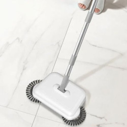 [Queenar] Triple Brush Dustbin Integrated Broom