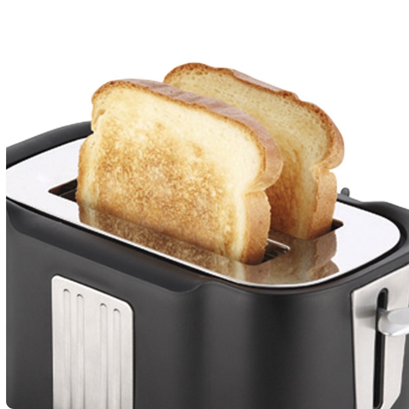 Kitchen Flower Milano Black Toaster