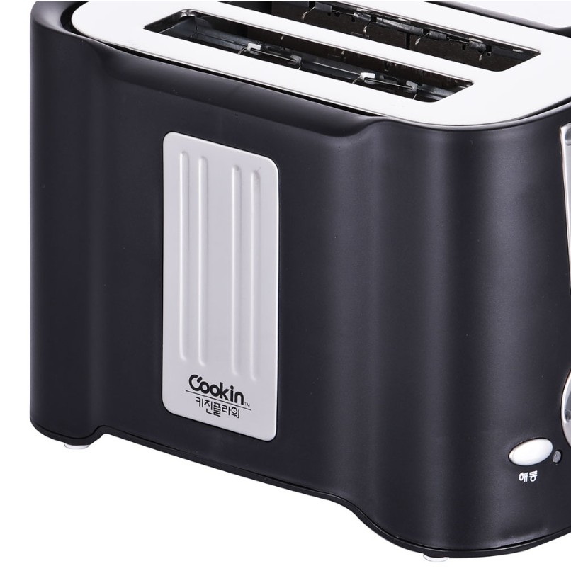 Kitchen Flower Milano Black Toaster