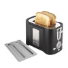 Kitchen Flower Milano Black Toaster