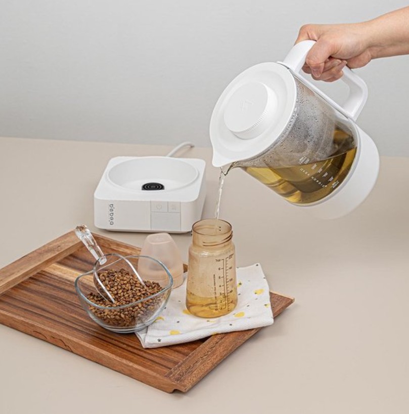 AGK Bevea Milk Pot & Teapot White