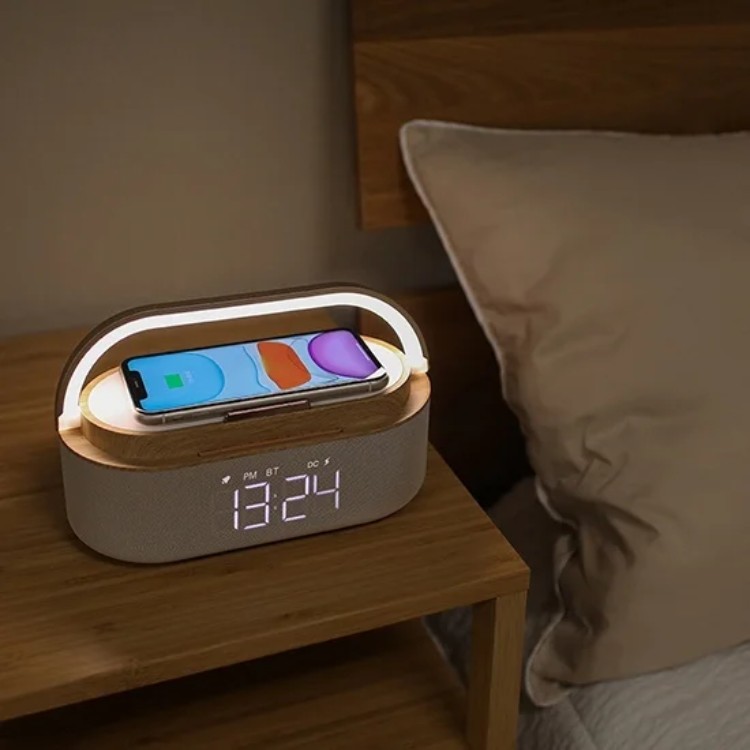 [mooas] Sunrise 15W Wireless Charging Speaker Mood Light