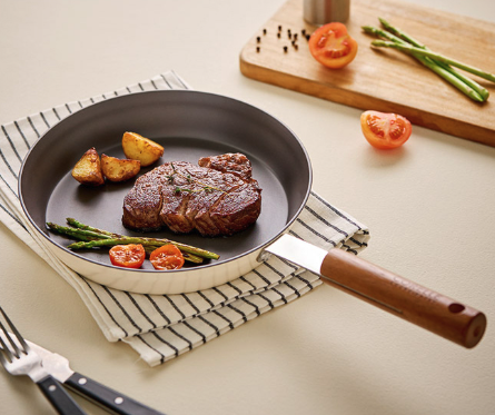 [CORELLE] Coordinators Cream Chocolate Frying Pan 24cm