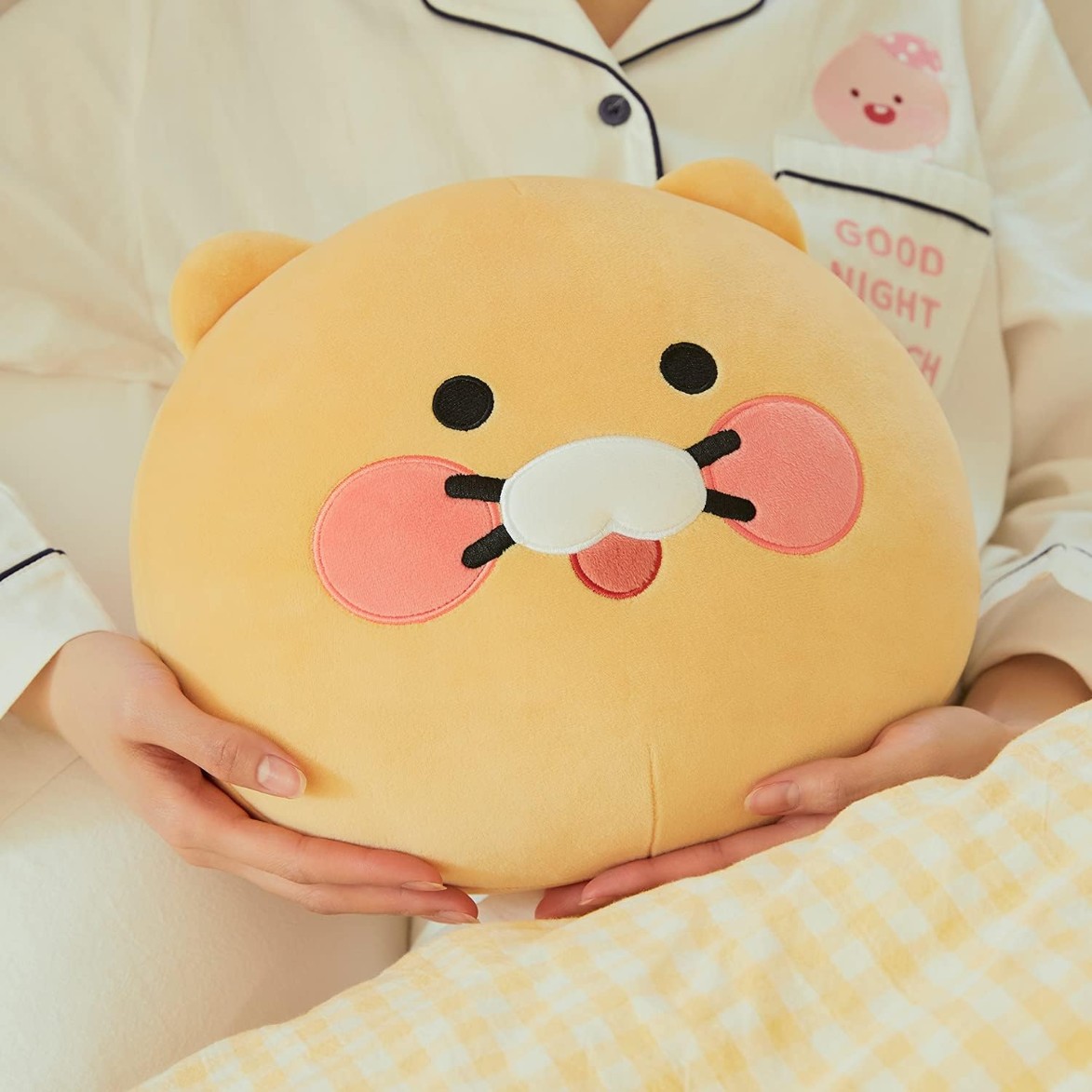 [KAKAO FRIENDS]  Chunsik Mini Face Cushion