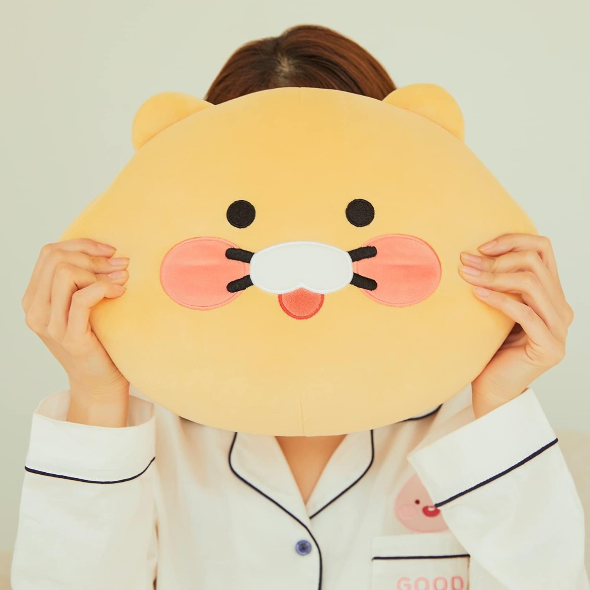 [KAKAO FRIENDS]  Chunsik Mini Face Cushion