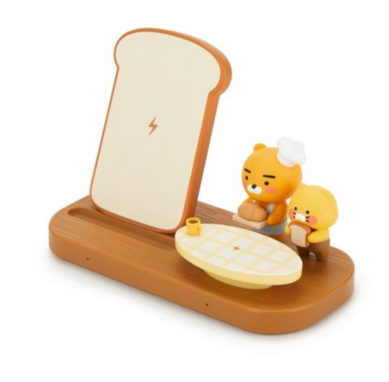 [KAKAO FRIENDS] 2in1 Wireless Charging Stand Bakery La&Chun