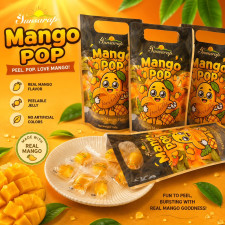 Mango Jelly Snack with No Artificial Color