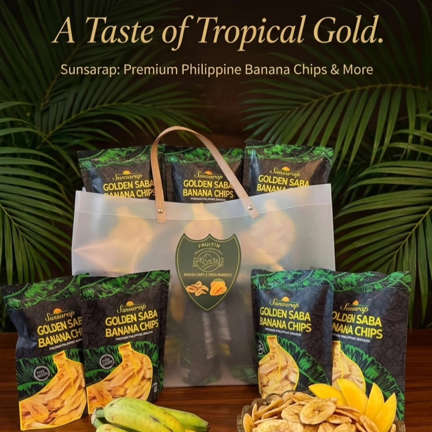Sunsarap Saba Chips Flavor with No Preservatives - 100g