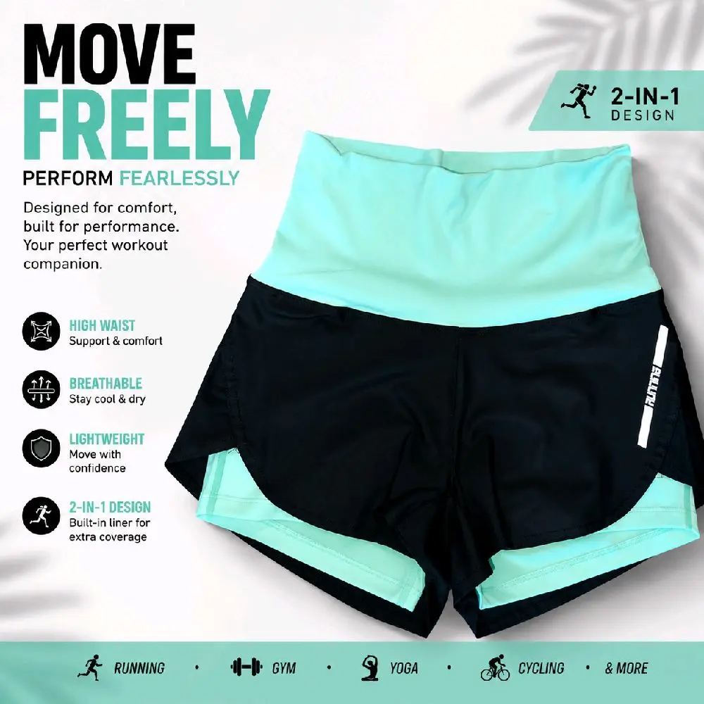 Move Freely Assorted Womens Shorts